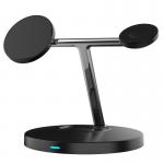 ABS Qi Multi Function Wireless Charger For Iphone 12 Mini Airpods for sale