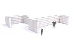 China inflatable office cube wall divided exhibition stand supplier