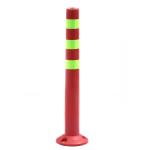 Warning Column Elastic Column Isolation Pile Guardrail Traffic Facility Barricade Cone Traffic Warning Post for sale