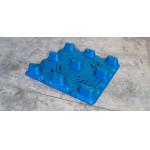 Customization 1100*1100 Mm LDPE Blow Molding Plastic Pallets Single Faced