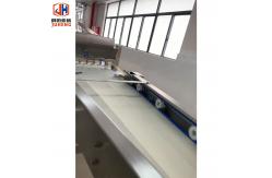 China Anti Bacterial Lachha Paratha Making Machine Chinese Shredded Pancake Production Line supplier