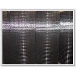 Black PVC Coated Welded Steel Wire Mesh Low Carbon 6mm for sale
