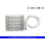 USB keyboard numeric keypad 5x4 Matrix , IP65 outdoor keypad WaterProof