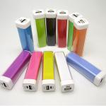 2000MAH Colorful Metal Power Bank 91x25x25MM For Gift Usage for sale
