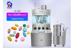 China Max Diamater Of Pressing 24mm Tablet Press Machine With 110/220/380V Power supplier