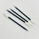 67mm Sharp Foam Swabs Spiral Sponge Stick Precision Detailing Clean for sale