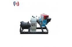 China Gasoline Diesel Powered Capstan Winch Honda Engine Electric Cable Powered Winch supplier
