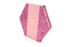China Hexagon Single Eyeshadow Packaging Empty Makeup Eyeshadow Palette supplier