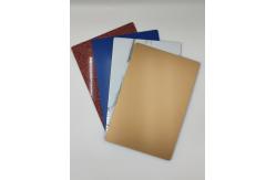 China PVDF Coated ACP Mirror Sheet ,  Aluminum Curtain Wall Panels 3mm Thickness supplier