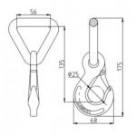 11000 Kg Ratchet Tie Down Straps Eye Sling Hooks And Customizable OEM/ODM Services For Secure Cargo Transportation for sale