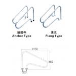 Surface Polished 1.0mm SS304 swimming pool grab handles for sale