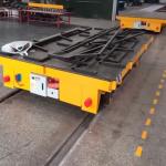 20 Tons Load Rail Transfer Trolley Telecontrol Operate Safety Sensors Control for sale