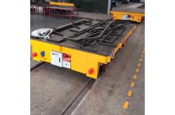China 20 Tons Load Rail Transfer Trolley Telecontrol Operate Safety Sensors Control supplier