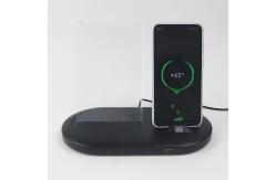 China Multiscene ABS Wireless Phone Charger Stand , Portable Wireless Charging Phone Holder supplier