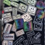 OEM ODM Reflective 3D Heat Transfer Patches Rubber Heat Transfer Labels For Garments for sale