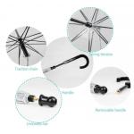 Dog Leash With Umbrella Attached Extendable For Small Dogs Adjustable