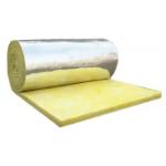 50mm Thick Roll Thermal Insulation Heat Insulation Glass Wool With Aluminum Foil for sale