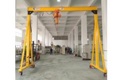 China Customized Span Trackless Mobile Gantry Crane Electric Driven For Work Station supplier