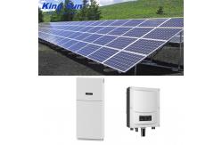 China 10Kwh Lithium Battery 5KW Hybrid Solar System , Hybrid Inverter Solar System supplier