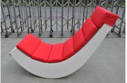 China Comfortable Resin Wicker Rocking Chair supplier
