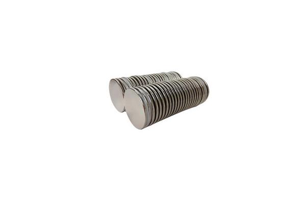 High Remanence Small Neodymium Disc Magnets ±0.03mm Mechanical Tolerance