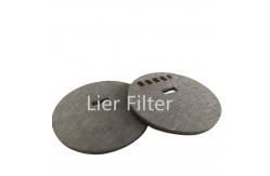 China Round Sintered Metal Fiber Felt High Porosity And Fouling Capacity supplier