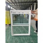 Good Corrosion Resistance UPVC Double Hung Window With Mosquito / Insect Control for sale