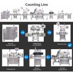 16 Lane Full Automatic Pills Capsule Tablet Counting Machine Production Line for sale