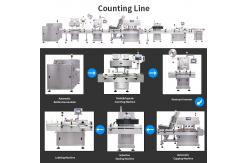China 16 Lane Full Automatic Pills Capsule Tablet Counting Machine Production Line supplier