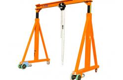 China 0.5t-30t Customized Small Portable Gantry Crane With 4 Wheels supplier