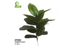 China Real Touch Height 50cm Artificial Tree Branches With 12 Leaves supplier