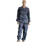 BDU Military Uniform Digital Blue Camouflage Military Uniform Set  for Army Uses in 65 Polyester 35 Cotton Material for sale