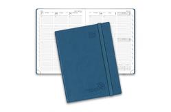 China Custom 2023-2023 Planner Medium Night Blue Softcover With Hourly Schedule supplier