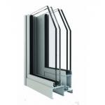 Powder Coated Aluminium Profile Systems For Sliding Windows Frame Building Materials