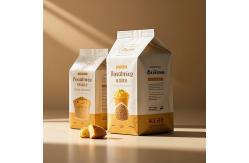 China Stand-Up Mylar Pouches With Resealable Zipper | Retail-Ready Shelf Display Solution supplier