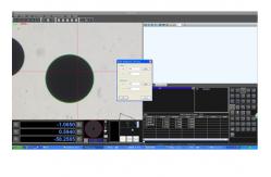 China 2D Measuring Software Quick Measuring Used With Optical Profile Projector supplier
