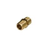 Threaded Connector Pipe Nipple Brass Pipe Fittings Hex Nipple for sale