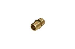 China Threaded Connector Pipe Nipple Brass Pipe Fittings Hex Nipple supplier