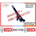 BOSCH Common Rail Injector 0445110107 0986435037 0445110108 0986435012 A61107011687  for Mercedes-Benz 2.2CDi for sale