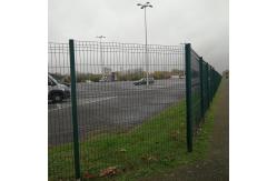 China Curved Welded Wire Mesh Hot Dipped 3d Curved Triangle Bended Fence supplier