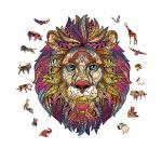Mysterious Lion personalised wooden jigsaw Puzzles Gift For Adults Kids for sale