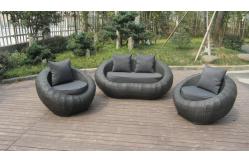 China 2pcs new design wicker sofas     supplier