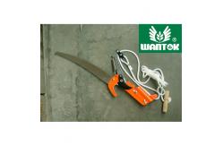 China Effortlessly Trim Branches with Steel Curved Extendable Tree Pruner Telescopic Pole Saw supplier