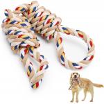 Dogs High Durable Rope Toy Large  Interactive Bite Pet Knot Toy Colors  Shows Long-lasting for sale