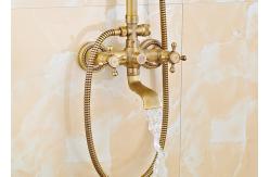 China ROVATE Shower System Kit , Rain Shower System Sliding Hand Shower Holder supplier