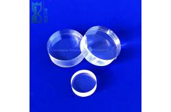 China Transparent Frosted Stone Step Fused Silica Sheet For Optical supplier