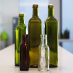 Recyclable 250Ml 500Ml 750Ml Kitchen Square Vinegar Glass Olive Oil Bottles With Cap for sale