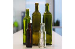 China Recyclable 250Ml 500Ml 750Ml Kitchen Square Vinegar Glass Olive Oil Bottles With Cap supplier