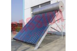 China Roof Flat Solar Water Heater / Copper Pipe Solar Water Heater For Washing supplier