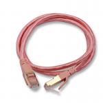 Fast Speed FTP RJ45 Cat6A Ethernet Patch Cable With Solid Copper Conductor for sale